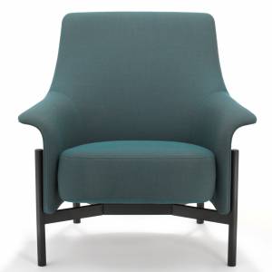 Loungesessel grün Sessel Bene PORTS Lounge Chair