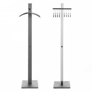 Kleiderständer Stahl Keliderständer Stahl Garderobe, Cascando, Standfree