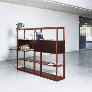 Regalschrank Design Regal Holz Designer Büroregal Bigla, Bigla Teta