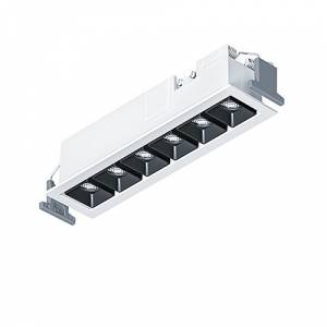LED Deckenlampen LED Büro Edelstahl Lampe modern, Zumtobel, Supersystem