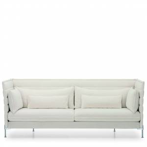 Loungesofa weiss Lounge, vitra, Alcove Sofa