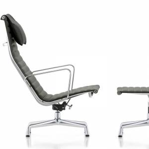 Lounge Chair Vitra Loungesessel Büro Loungemöbel, vitra, EA 124 / 125