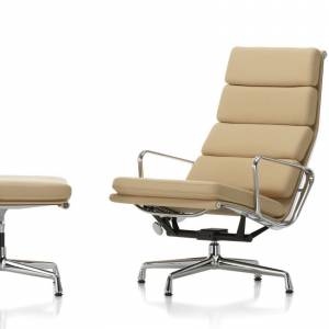 Vitra Loungesessel Leder Büro Clubsessel Loungemöbel, vitra, EA 222, EA 223
