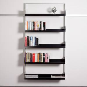 Hängeregal Bücher Wandregal Büro, wall - adeco, Wall Breite Literatur