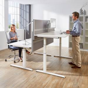 Elektrisch höhenverstellbarer Schreibtisch Büromöbel Schreibtische ergonomisch Büro Gesundheit fm Büromöbel, all in one - fm62
höhenverstellbar