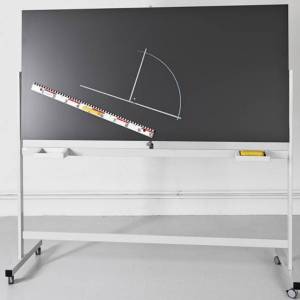 Moderationstafeln, Hunziker, Gestelltafel Modell 101 Universelle doppelseitige Gestelltafel
