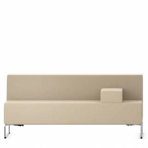 Clubsofa Lounge Sofa beige Loungemöbel, VS, Serie Lounge