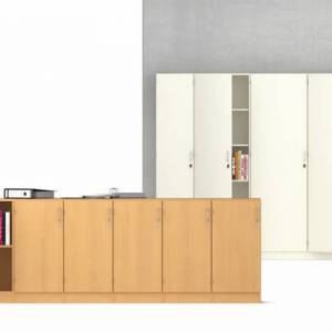 Türschränke Sideboard Büro, VS, Serie 800 Flügeltürschrank 4-6