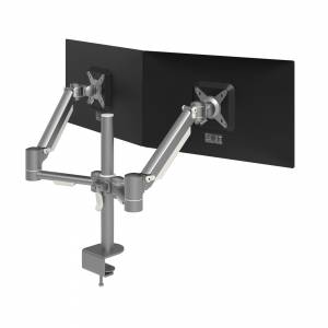 Monitorhalterung, Tischklemme, Kabellochbefestigung, Monitor-Befestigung Dataflex Viewmate plus Monitorarm - Schreibtisch 862