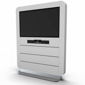 Interaktive Boards/Tafeln | Multimediamöbel, Peter Kenkel GmbH Leaf mit Videokonferenz-Bundle