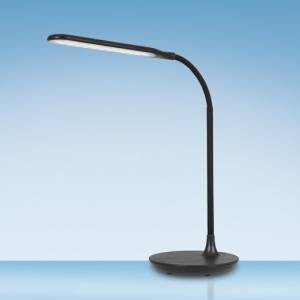Tischlampe schwarz Tischleuchte dimmbar Tischleuchten Büro Hansa LED Move