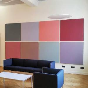 Akustikpaneele Wandabsorber akustik & innovation Akustik Wandelemente SmartPerf