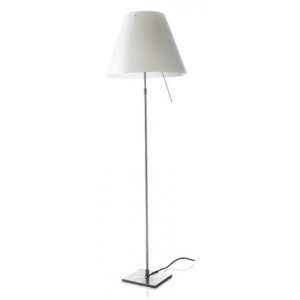 Designer Stehleuchten modern Büro Stehlampe LED Lampenschirm, Luceplan, Costanza