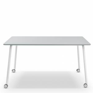 Schreibtisch Rolltisch Screibtische Büro Konferenztisch Besprechungstisch grau Sedus se:lab work desk / meet desk