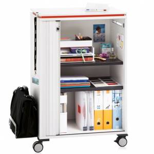 mobiler Stauraum von Steelcase Moby als flexibler Arbeitsplatz für Organisation und Ablage