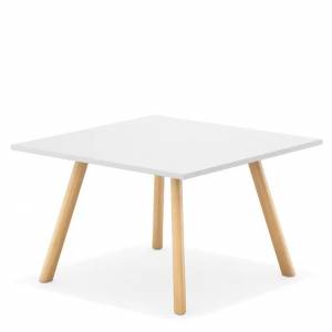 Konferenztisch Holz Konferenztische Büro Tisch weiss Kusch+Co 6850 Creva
rechteckige Tischplatte