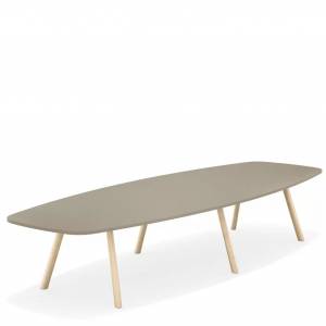 Konferenztisch Holz Konferenztische Holz Kusch+Co Creva
koggenförmig