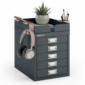 Container Home Office Korpus schwarz Bisley Belong Multirange Multitask