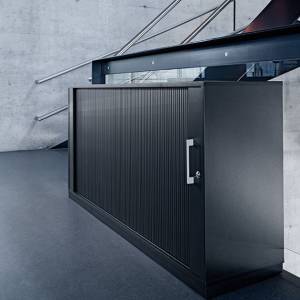 Rolladenschrank Büro Büroschränke mit Rolladen Büroschrank Echo, Standard Rolladenschrank