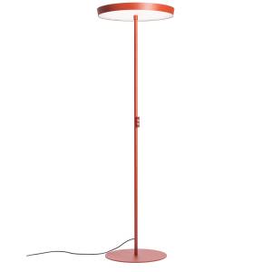 LED Stehleuchten dimmbar Stehleuchte modern Büroleuchte Stehlampe rot Schätti Leuchten CIRCULAR F 600
