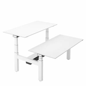 Elektrisch höhenverstellbare Doppelbench weiss höhenverstellbarer Schreibtisch Sedus temptation smart twin
Doppelarbeitsplatz
höhenverstellbar