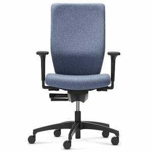 Bürostuhl blau Bürodrehstuhl Ergonomische Bürostühle mit Armlehnen Dauphin Stilo ES