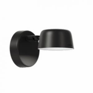 Wandleuchte LED Wandleuchten schwarz Glamox Luxo Motus Wall