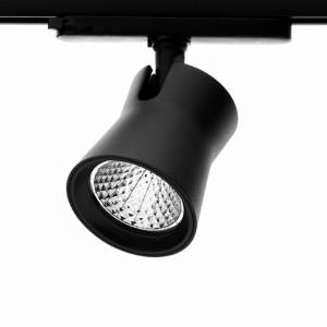 LED-Strahler schwarz Glamox Luxo S90-SPOT