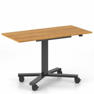 Rolltisch kleiner Schreibtisch höhenverstellbar Schreibtische fahrbar SITAG SITAGGO 2.0 MINI