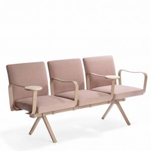 Sitzbank rosa Traversenbank materia Ambient