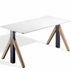 Büro Schreibtisch weiß PC Schreibtische Design Büromöbel  WINI, WINEA FLOW