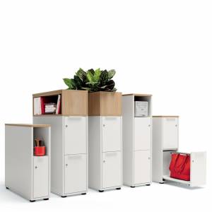 Schreibtisch Korpusse kleiner Büroschrank Holz  WINI, WINEA SLIM