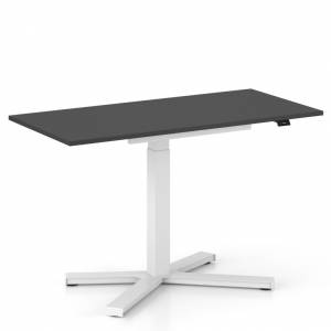 höhenverstellbarer Schreibtisch kleiner Schreibtisch schwarz Arbeitstisch Büro Home Office Nowy Styl eModel 2.0 MINI
rechteckige Tischplatte