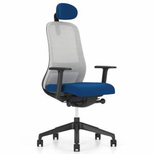 Bürostuhl Netzgewebe Bürostühle Drehstuhl blau Drehstühle Büro Nowy Styl Souly