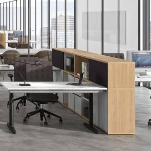 Sideboard Büro Büromöbel Beistellschrank Holz werner works basic S Beistellschränke