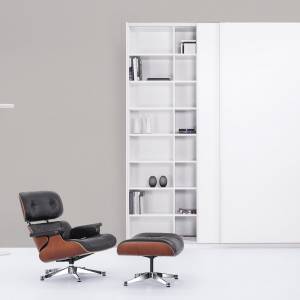 Aktenschrank weiß Schiebetürenschrank Büro, werner works, basic S Schwebetürensystem