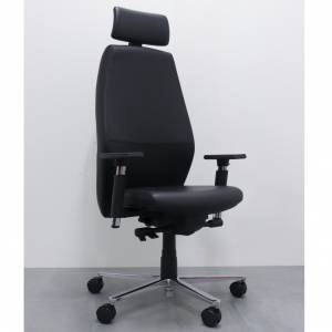 Bürostuhl schwarz Bürodrehstuhl moderne Bürostühle Chefsessel BWW Büro Weber 7075