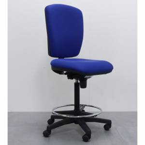 Werkstatstuhl blau Werkstatstühle Counterstuhl Drehstuhl BWW Büro Weber 6045R