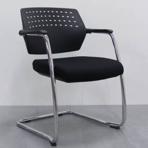 Besucherstuhl schwarz Kunststoff Besucherstühle Büro Freischwinger BWW Büro Weber 4422