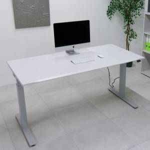 Höhenverstellbarer Schreibtisch elektrisch ergonomische Schreibtische BBW Büro Weber EUROSETTE Suisse