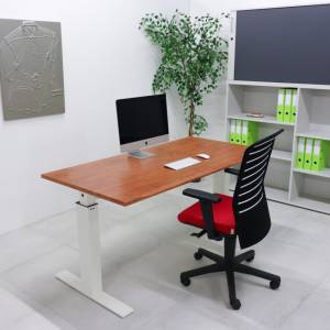 Elektrisch höhenverstellbarer Schreibtisch Büromöbel Ergonomie Schreibtische ergonomisch, BWW, TRITON Eco
höhenverstellbar