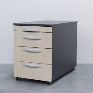 Container fahrbar Rollcontainer BWW Büro Weber LUNA Holzkorpus 9666/80