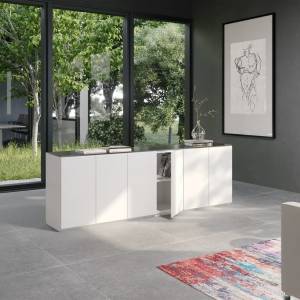 Sideboard Büro Büroschrank weiss Schrank Neuderfler AER Stauraum