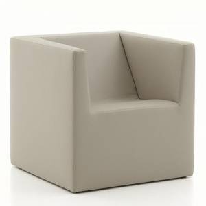 Loungesessel Leder Sessel Lounge beige matteograssi JN-TOP