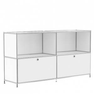 Sideboard Büro weiss Schränke modular Schrank System4, Sideboards