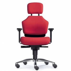 Ergonomische Bürostühle rot Bürodrehstuhl Sitwell Steifensand Earth M
