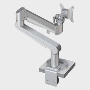 Monitorhalterungen Tischhalterung Monitorhalter Einzelarm Kinnarps Monitoarm mit Gasfeder, schwer