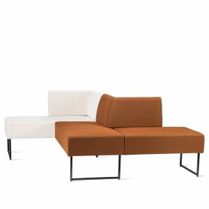 Modulare Sitzelemente Lounge Sitzmöbel Skandiform Nestor