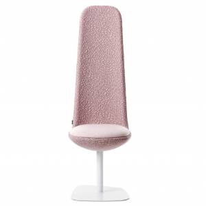 Designer Sessel rosa Loungesessel, Skandiform, Petals