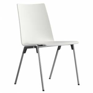 Besucherstuhl weiss Besucherstühle Konferenzstuhl Brunner, hero plus